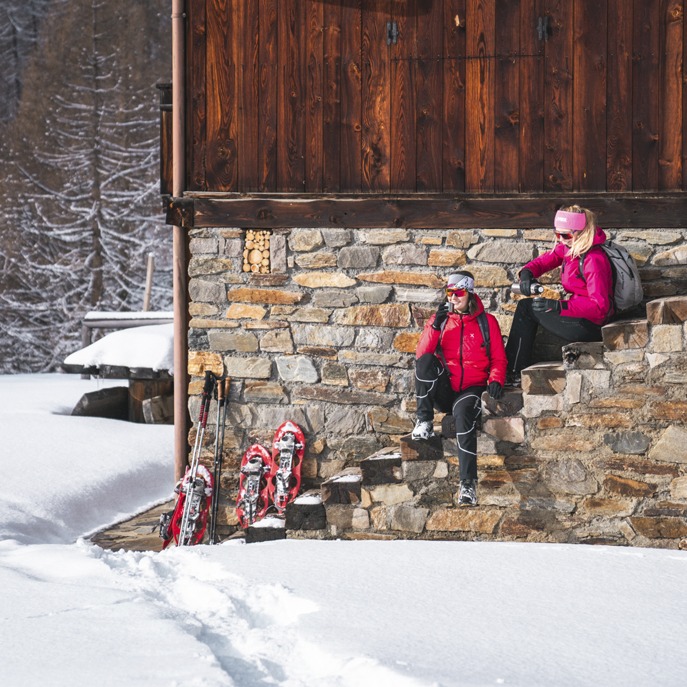 MONROC Ciaspole Snowshoes Val di Sole Pejo 