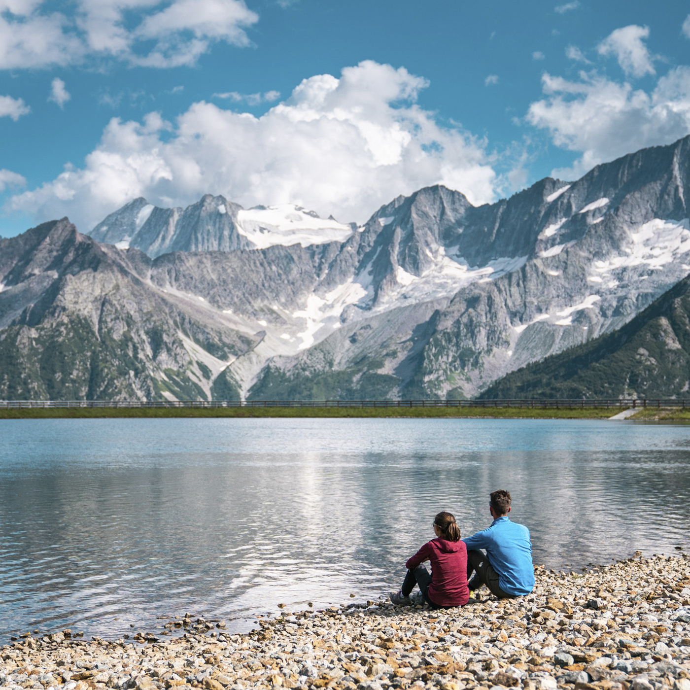 MONROC be active alpine lake Presanella Adamello area