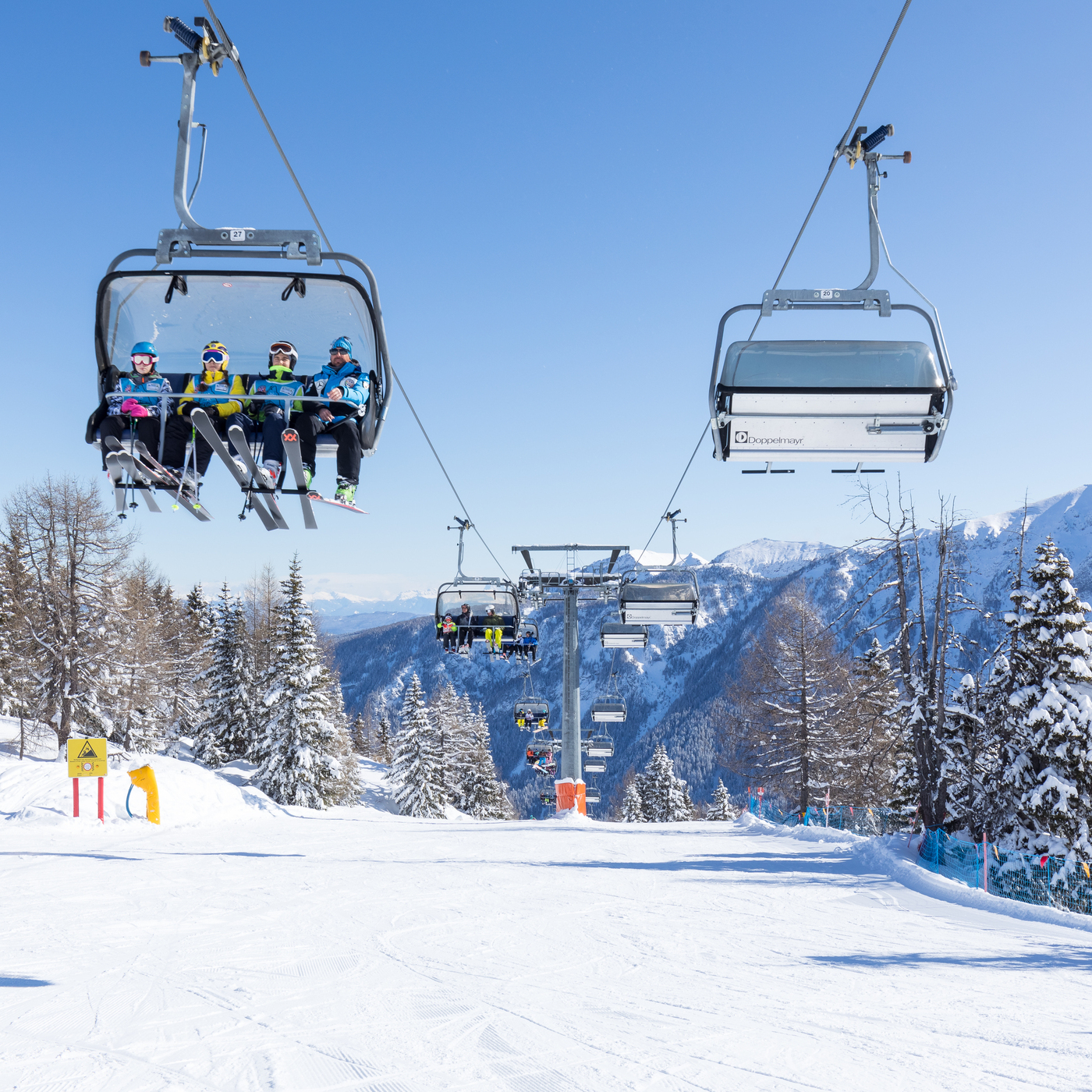 Folgarida spolverino ski area val di sole Campiglio